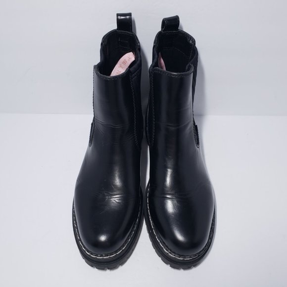 Sam & Libby Black Ankle Boots - Picture 2 of 11